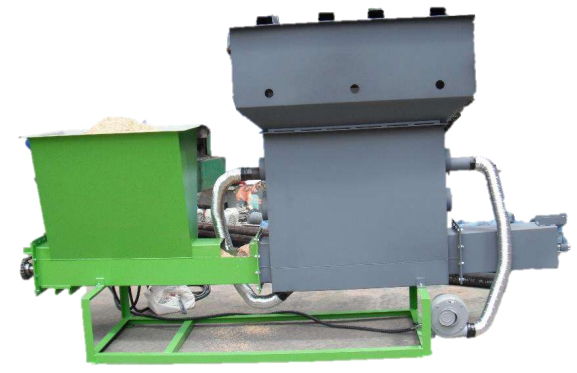 もみ殻連続炭化装置「スミちゃん」
