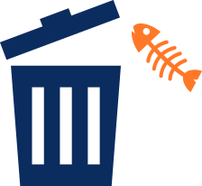 生ごみ、一般ごみ