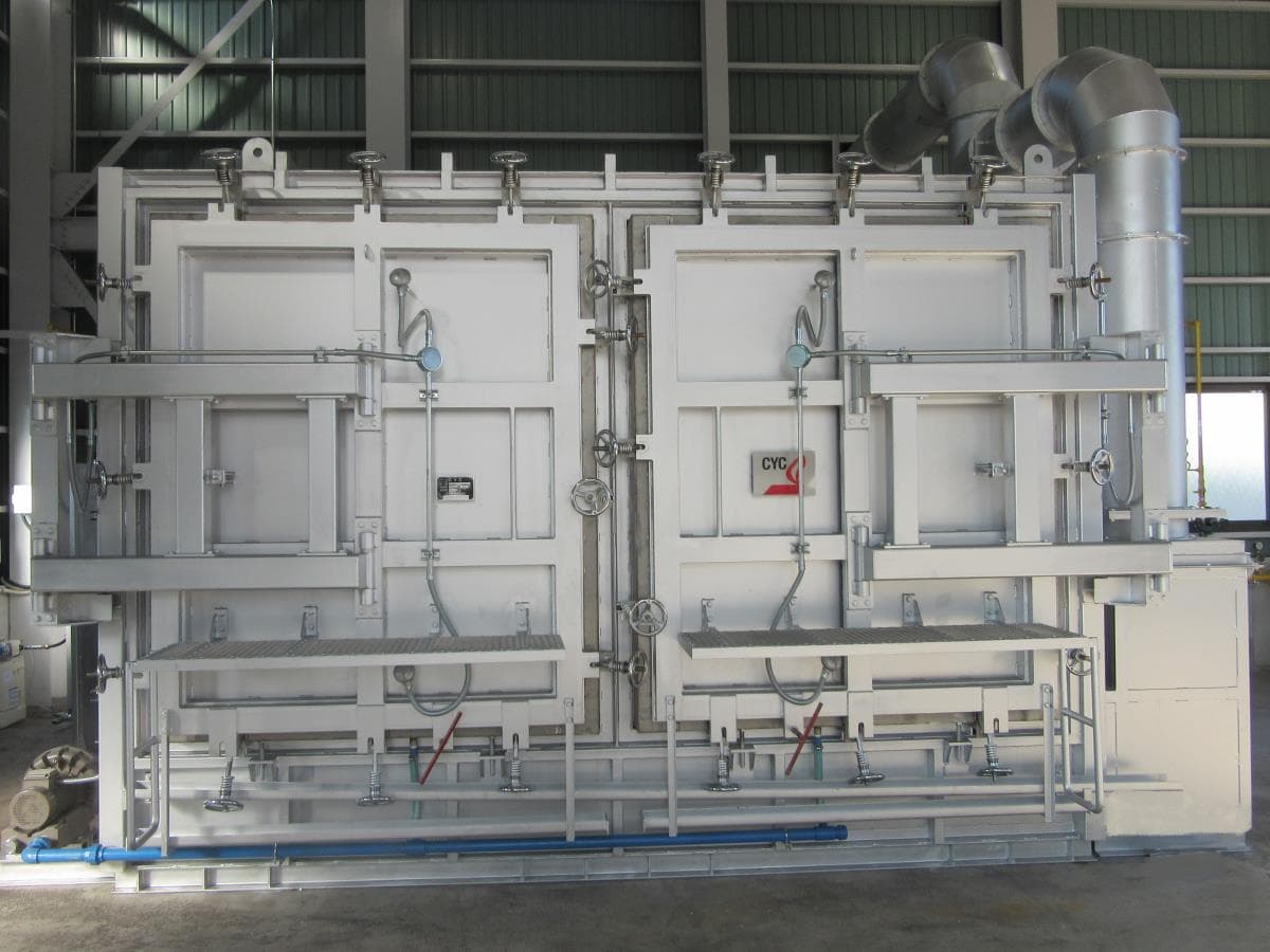 バッチ式炭化装置